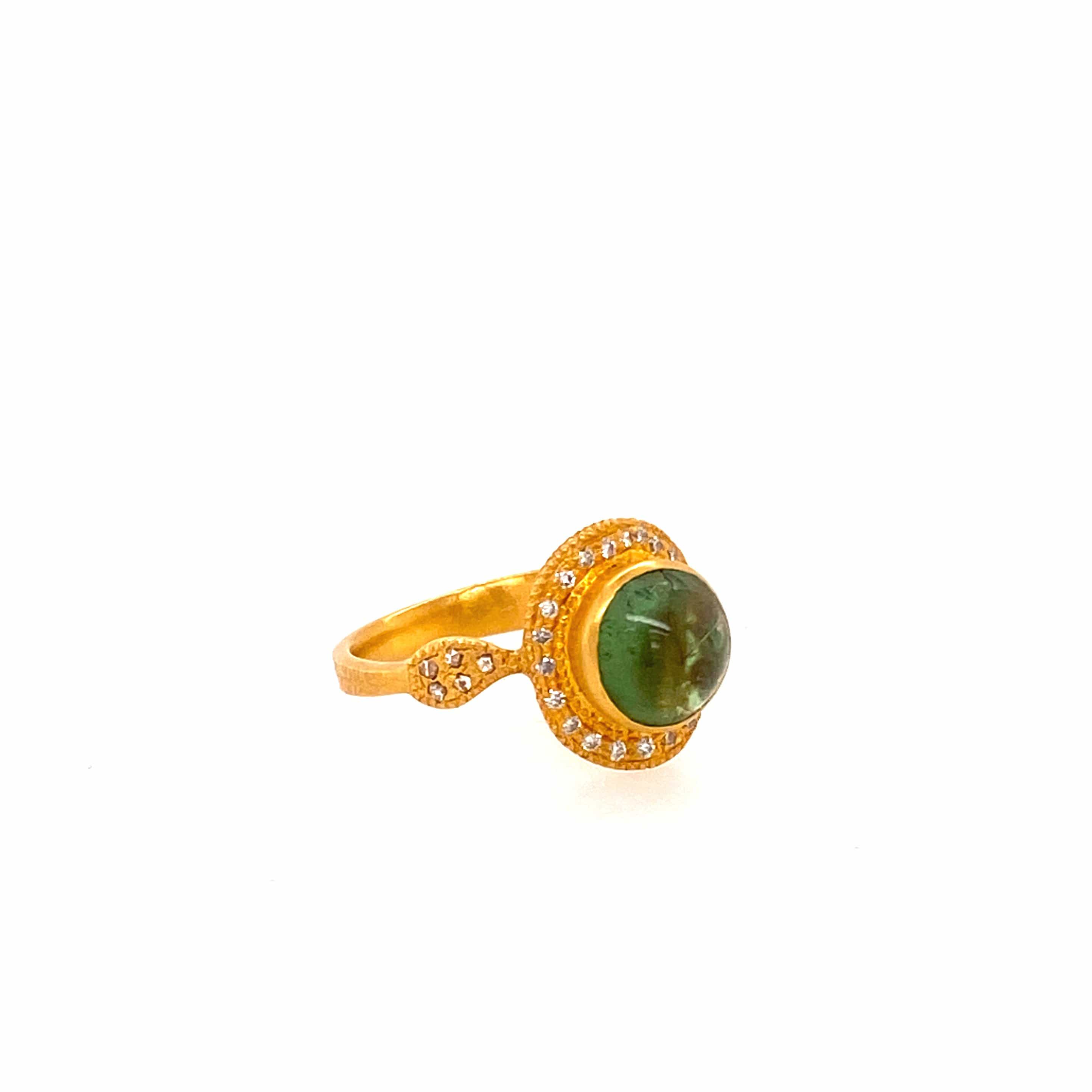 Affinity Green Tourmaline Ring - Coomi