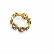 Load image into Gallery viewer, Eternity 20 Karat Yellow Gold Opera Band Ring - Coomi
