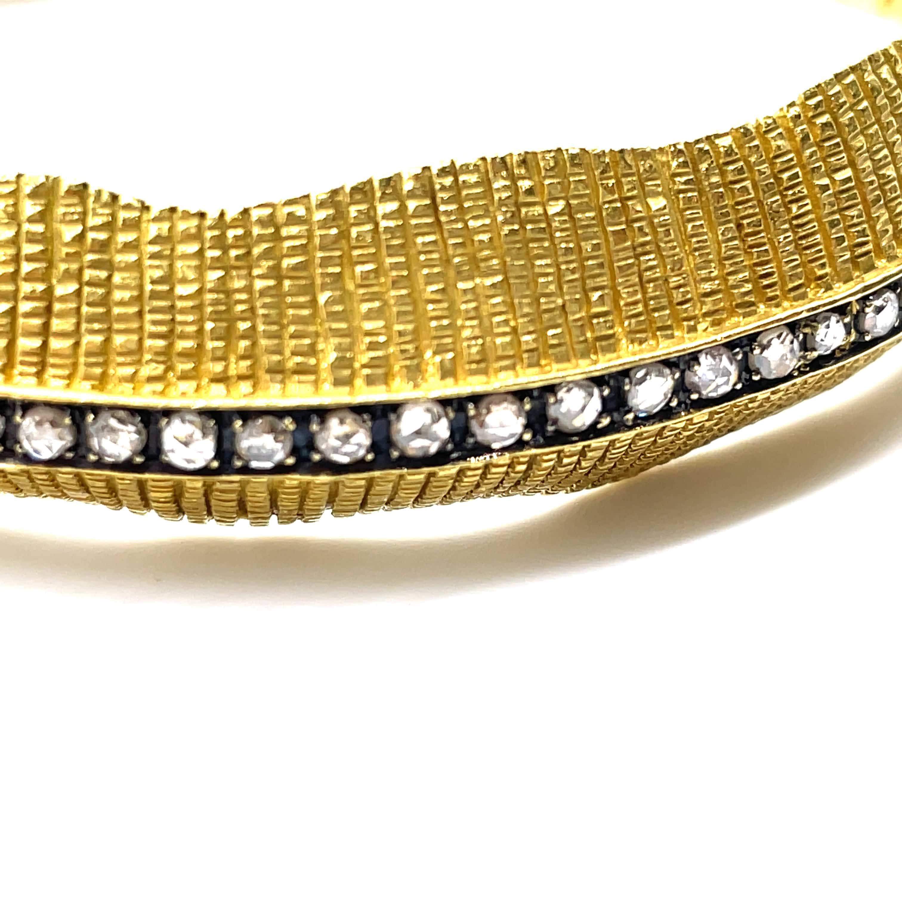 20K Diamond Row Bracelet - Coomi