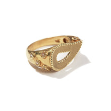 Load image into Gallery viewer, 20K Vitality Open Paisley Diamond Ring - Coomi
