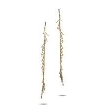 Load image into Gallery viewer, 20K Eternity Spring Stiletto Earrings - Coomi
