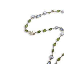 Load image into Gallery viewer, Pearl Peridot &amp; Aquamarine Necklace - Coomi
