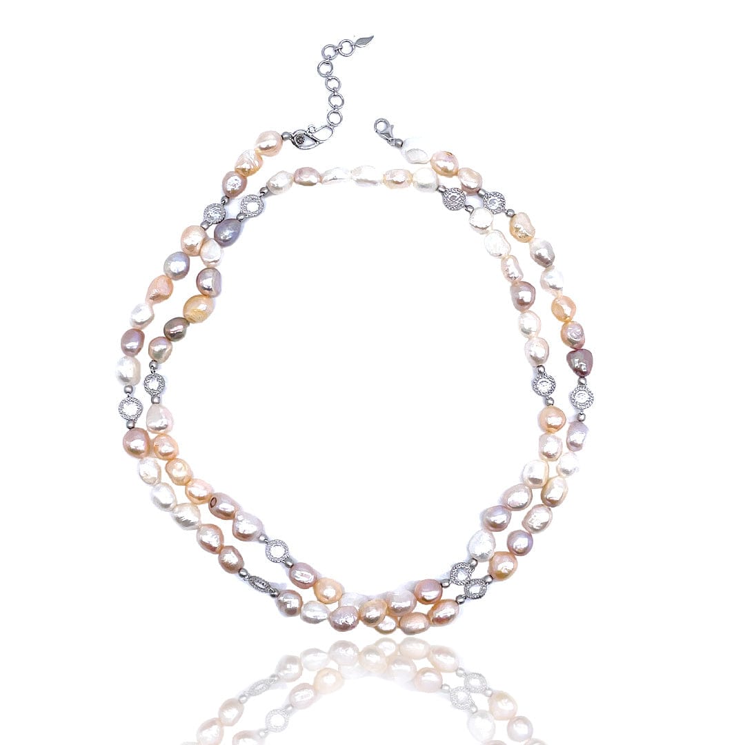 Pearl and Rock Crystal Necklace - Coomi