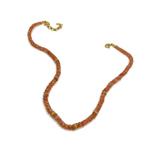 Load image into Gallery viewer, Affinity 20K Orange Garnet Necklace - Coomi
