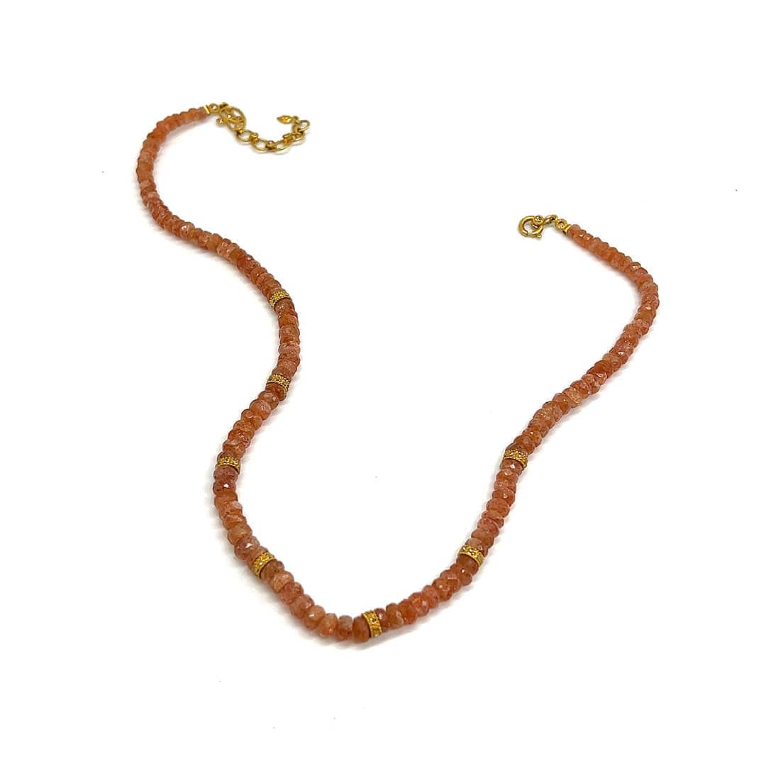 Affinity 20K Orange Garnet Necklace - Coomi