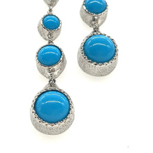 Load image into Gallery viewer, Dune Turquoise 4-Tier Drop Earring - Coomi
