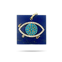 Load image into Gallery viewer, Owl Turquoise Pendant - Coomi

