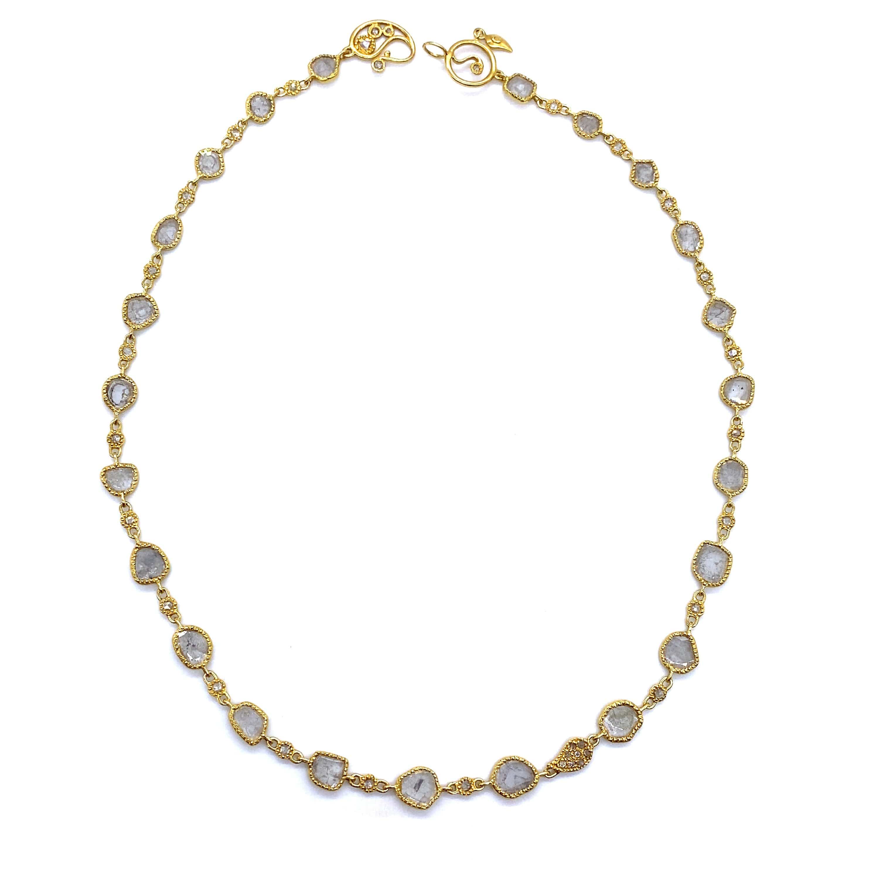 Luminosity 20K White Diamond Necklace - Coomi