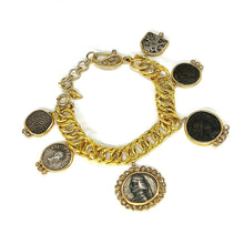 Load image into Gallery viewer, Ancient Six Coin Bracelet - Coomi
