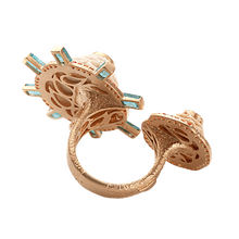 Load image into Gallery viewer, 20K Bali Carved Bone Ring - Coomi
