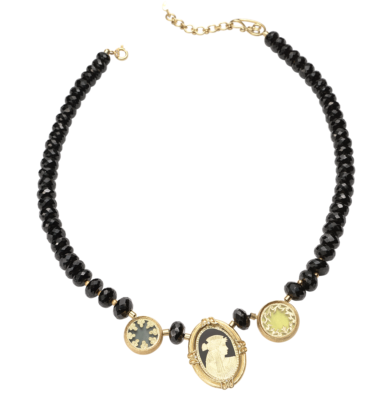 20K Thewa Embossed Queen Necklace - Coomi