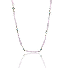 Load image into Gallery viewer, Morganite &amp; Appetite Beaded Necklace - Coomi
