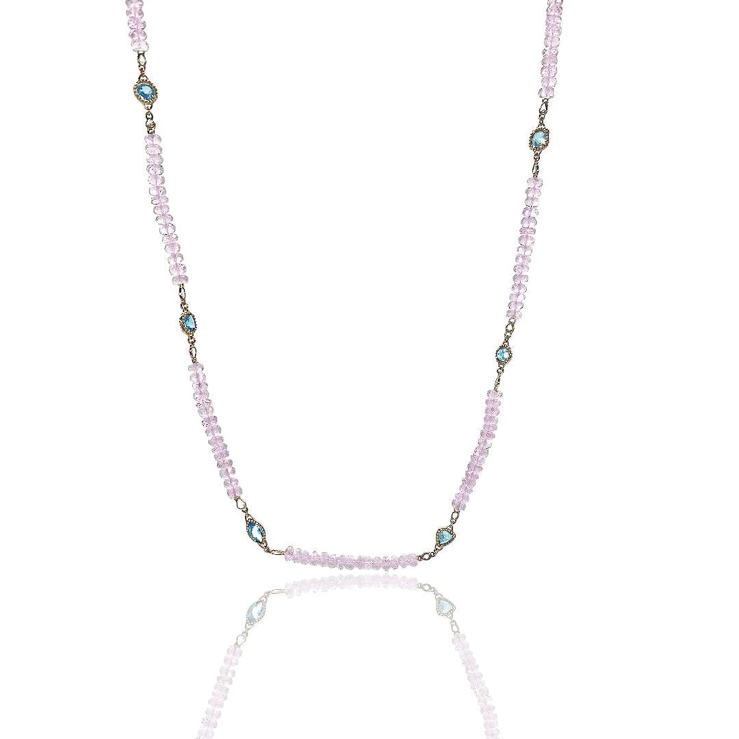 Morganite & Appetite Beaded Necklace - Coomi