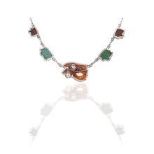 Load image into Gallery viewer, 5 Charm Antiquity Necklace - Coomi
