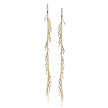 Load image into Gallery viewer, 20K Eternity Spring Stiletto Earrings - Coomi
