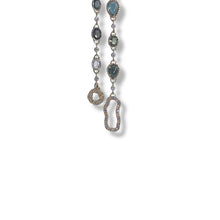 Load image into Gallery viewer, Tourmaline &amp; Multi Sapphire Drop Earrings - Coomi
