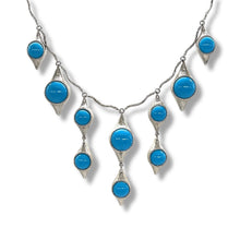 Load image into Gallery viewer, Dune Turquoise Waterfall Necklace - Coomi
