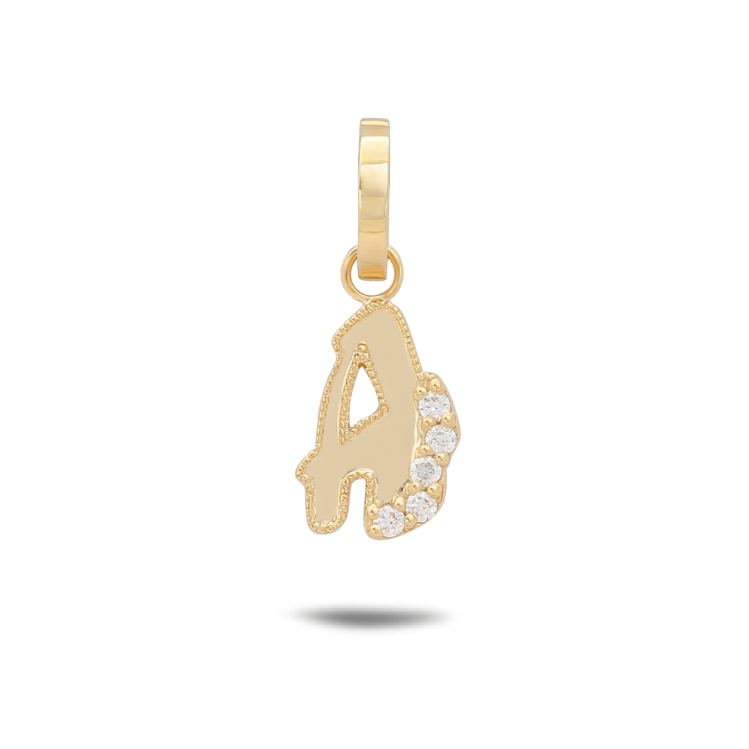 Letter A Initial Pendant - Coomi