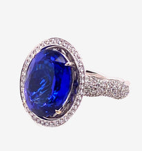 Load image into Gallery viewer, Trinity 18K Tanzanite Statement Ring - Coomi
