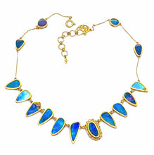Load image into Gallery viewer, Affinity 20K Yellow Gold Australian Opal Necklace - Coomi
