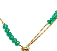 Load image into Gallery viewer, Eternity 20K Emerald Necklace - Coomi
