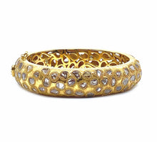 Load image into Gallery viewer, Eternity 20K Latch Bangle - Coomi
