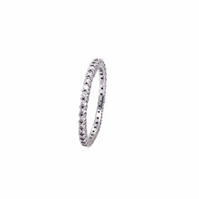Load image into Gallery viewer, Trinity 18K White Gold Diamond Ring Band - Coomi
