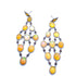 Sterling Silver with Opal Statement earrings - Coomi