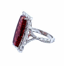 Load image into Gallery viewer, Trinity Statement Sunstone Ring - Coomi
