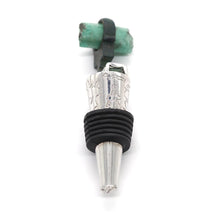Load image into Gallery viewer, Sterling Silver Emerald Antiquity Stopper - Coomi

