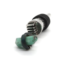 Load image into Gallery viewer, Sterling Silver Emerald Antiquity Stopper - Coomi
