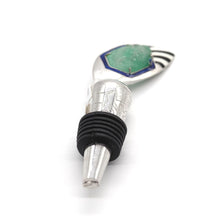 Load image into Gallery viewer, Sterling Silver with Rough Emeralds Stopper - Coomi
