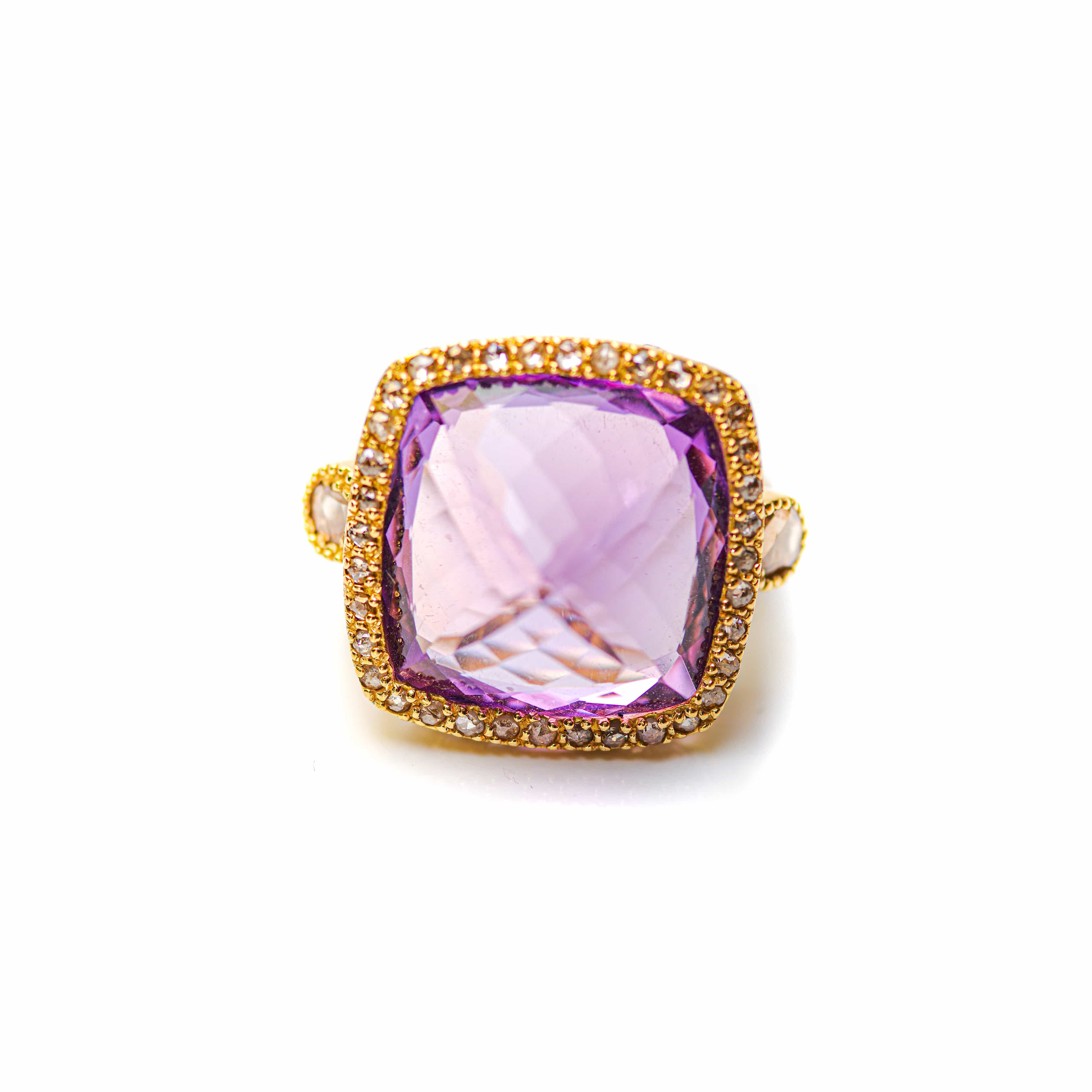 Affinity 20K Amethyst Ring - Coomi