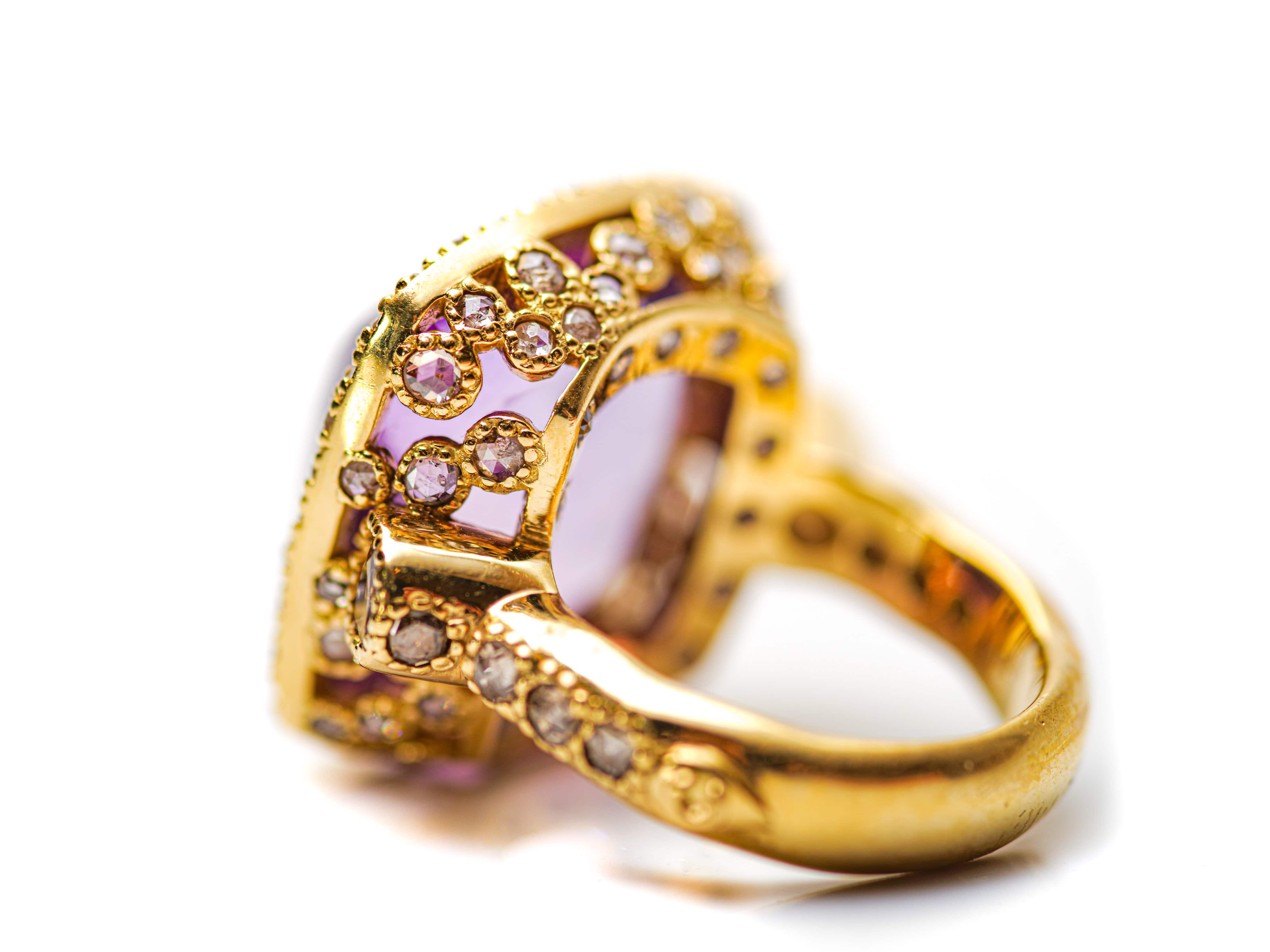 Affinity 20K Amethyst Ring - Coomi