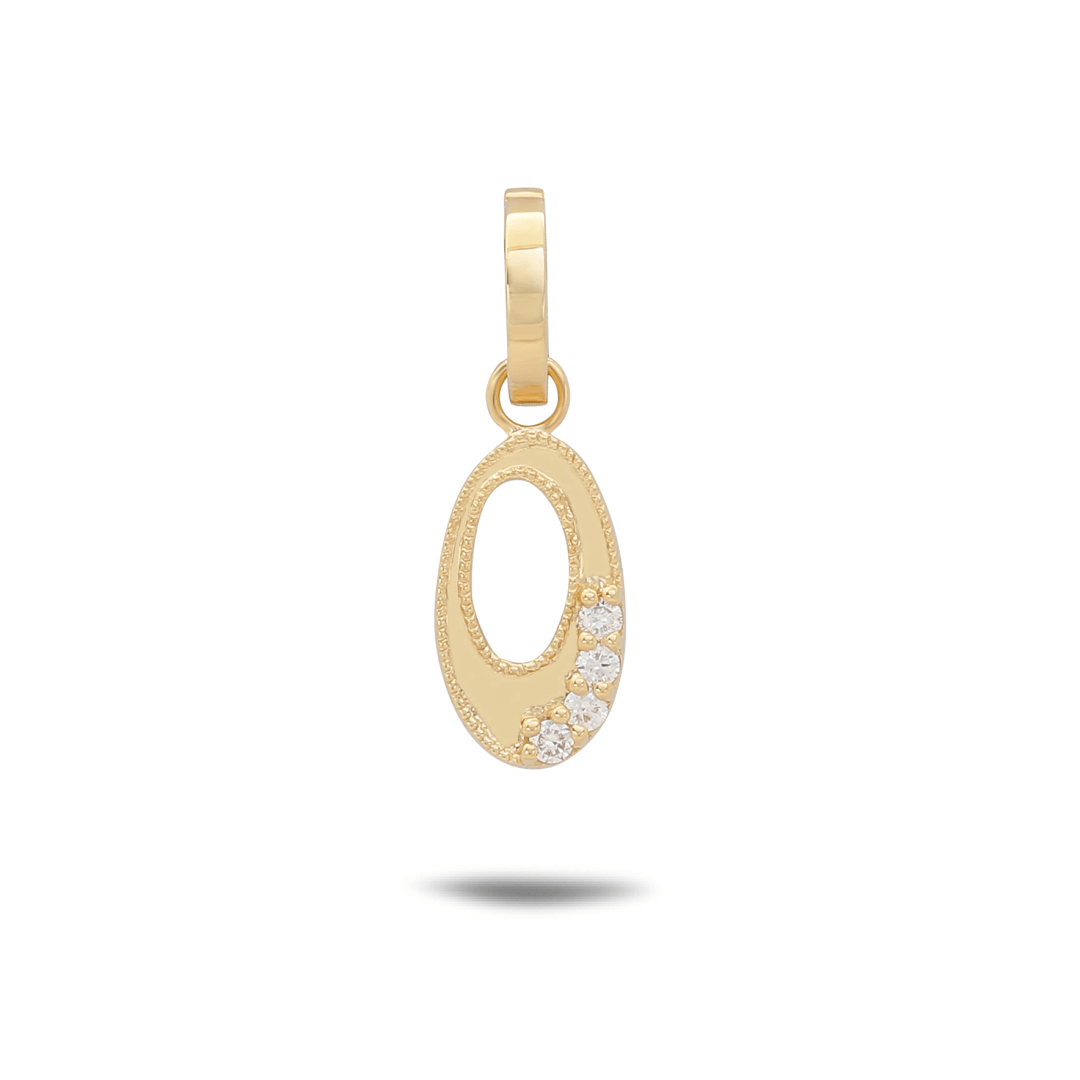 Letter O Initial Pendant - Coomi