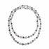 Sterling Silver 36in Necklace with Black Spinel, Crystals And Diamonds - Coomi