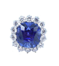 Load image into Gallery viewer, Large statement Sapphire Ring - Coomi
