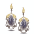 Vitality Sterling Silver Pear Shaped Blue Stone Earring - Coomi
