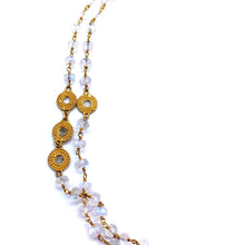 Load image into Gallery viewer, Affinity 20K Moonstone and Diamond Necklace - Coomi
