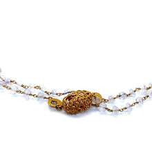 Load image into Gallery viewer, Affinity 20K Moonstone and Diamond Necklace - Coomi
