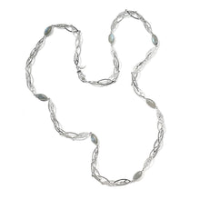 Load image into Gallery viewer, Silver Labradorite Necklace - Coomi
