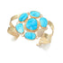 Affinity 20k Turquoise Cuff - Coomi