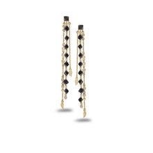 Load image into Gallery viewer, 20K Affinity Black Diamond Earrings - Coomi
