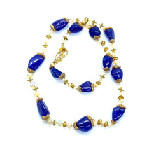 Load image into Gallery viewer, Affinity 20K Necklace with Tanzanite Beads - Coomi
