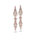 Sagrada Glory 18K Rose Gold Pink Sapphire Drop Earrings - Coomi