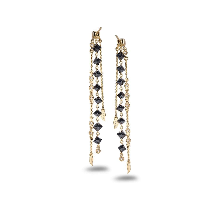 20K Affinity Black Diamond Earrings - Coomi