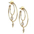 Vitality double hoop paisley earrings - Coomi