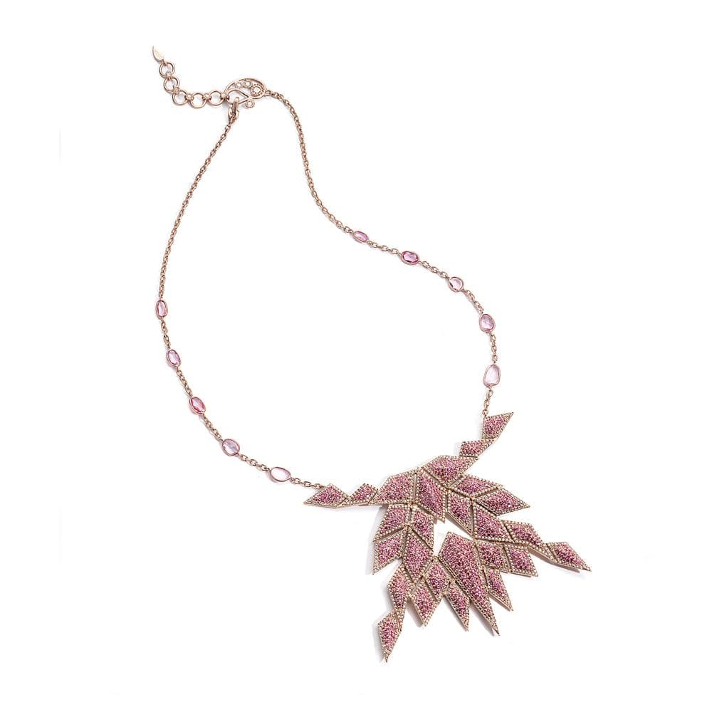 Sagrada Glory 18K Pink Sapphire Necklace - Coomi