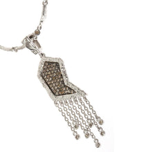 Load image into Gallery viewer, Affinity Sterling Silver Paisley Pendant Twig Necklace - Coomi
