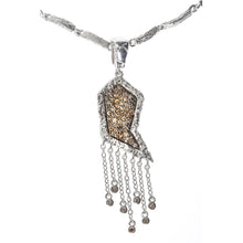 Load image into Gallery viewer, Affinity Sterling Silver Paisley Pendant Twig Necklace - Coomi

